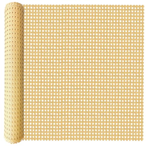 60 x 300cm Wiener Geflecht,Wiener Geflecht Meterware,Cane Webbing Rattan Roll,Wiener Geflecht Flechtmatten for Rattan Craftsmen, Kunststoff PE Rattan Geflecht für DIY Möbeldekoration 60 x 300cm Wiener Geflecht,Wiener Geflecht Meterware,Cane Webbing Rattan Roll,Wiener Geflecht Flechtmatten for Rattan Craftsmen, Kunststoff PE Rattan Geflecht für DIY Möbeldekoration von ALLINKIT