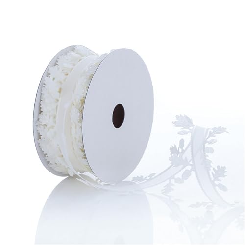ALLWSLucky 20M Blätter Streifen Geschenkband, Künstliches Blattrand Blätter Band Girlande Blatt Dekoband, Künstliches Blattband für DIY Handwerk Geschenkverpackung Dekoration Hochzeit Party (Weiß) ALLWSLucky 20M Blätter Streifen Geschenkband, Künstliches Blattrand Blätter Band Girlande Blatt Dekoband, Künstliches Blattband für DIY Handwerk Geschenkverpackung Dekoration Hochzeit Party (Weiß) von ALLWSLucky