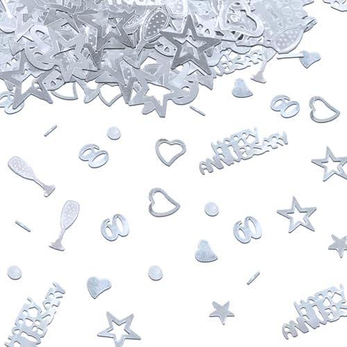 60 Jahre Jubiläum Dekorationen, 30g Hochzeit Konfetti mit Liebe Herzform Diamant Designs Konfetti für 60. Hochzeitstag Party Y8YSZNZX-60 60 Jahre Jubiläum Dekorationen, 30g Hochzeit Konfetti mit Liebe Herzform Diamant Designs Konfetti für 60. Hochzeitstag Party Y8YSZNZX-60 von ALLY-MAGIC
