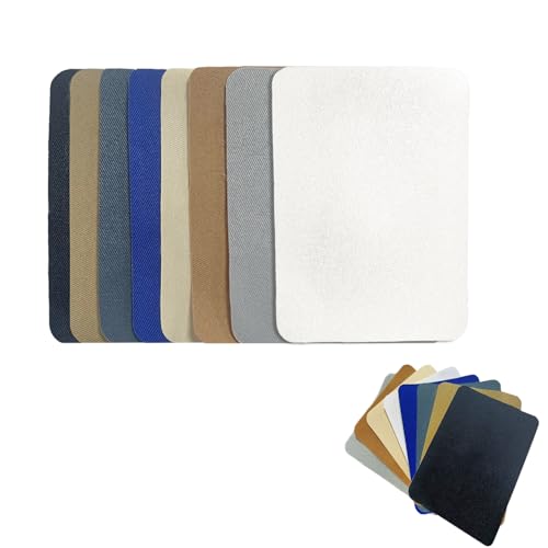 ALLY-MAGIC Flicken Zum Aufbügeln Bügelflicken Jeans 8 Stück Patches Zum Bügeln auf Innen und Außen 12.5x9.5 cm für Jeans, Jacken, Hemden, Handtaschen E22-CSCFXBD von ALLY-MAGIC