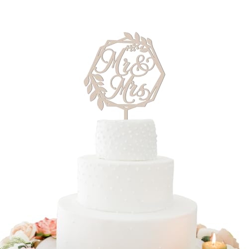 ALLY-MAGIC Holz Cake Topper Hochzeit, inkl. "Mr & Mrs Deko" Tortenstecker, Tortendeko Hochzeit, Hochzeitstorte Deko Holz, Kuchendekoration für Hochzeiten, Verlobungen, Hochzeitstage uvm E21-HLDGCP ALLY-MAGIC Holz Cake Topper Hochzeit, inkl. "Mr & Mrs Deko" Tortenstecker, Tortendeko Hochzeit, Hochzeitstorte Deko Holz, Kuchendekoration für Hochzeiten, Verlobungen, Hochzeitstage uvm E21-HLDGCP von ALLY-MAGIC