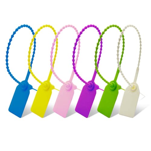 ALLY-MAGIC Y31-YCXSLFT Kunststoffetiketten, blanko, wasserdicht, für Kleidung, Schuhe, Handtaschen, Gepäck, Logistik, 300 Stück von ALLY-MAGIC