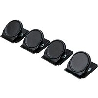 ALLboards Magnet schwarz, Metall 3,5 x 3,0 cm, 4 St. ALLboards Magnet schwarz, Metall 3,5 x 3,0 cm, 4 St. von ALLboards