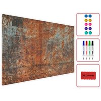 ALLboards Magnettafel 90,0 x 60,0 cm Rostfarbe von ALLboards