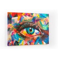 ALLboards Magnettafel CANVASboards 90,0 x 60,0 cm Auge mit der Farbe des Regenbogens ALLboards Magnettafel CANVASboards 90,0 x 60,0 cm Auge mit der Farbe des Regenbogens von ALLboards