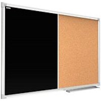 ALLboards Pinnwand und Kreidetafel 60,0 x 40,0 cm Textil schwarz ALLboards Pinnwand und Kreidetafel 60,0 x 40,0 cm Textil schwarz von ALLboards