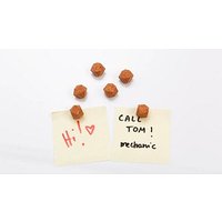 ALLboards Polyeder Magnet braun, Kork 1,5 x 1,5 cm, 6 St. ALLboards Polyeder Magnet braun, Kork 1,5 x 1,5 cm, 6 St. von ALLboards