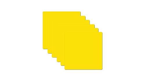ALLboardsSelbstklebende Sticky Notes, elektrostatische, trocken abwischbare Notizzetteln – GELB 6 Stück – wiederverwendbar ALLboardsSelbstklebende Sticky Notes, elektrostatische, trocken abwischbare Notizzetteln – GELB 6 Stück – wiederverwendbar von ALLboards