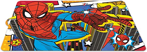ALMACENESADAN 2451 Wiederverwendbare Platzdeckchen, Spiderman, Maße 43 x 29 cm, BPA-frei ALMACENESADAN 2451 Wiederverwendbare Platzdeckchen, Spiderman, Maße 43 x 29 cm, BPA-frei von ALMACENESADAN