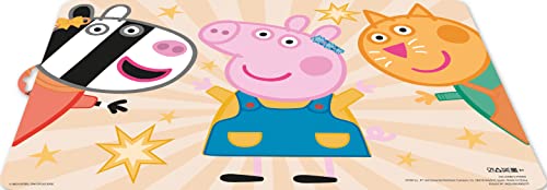 ALMACENESADAN, 2018 Peppa Wutz Tischset aus Kunststoff, BPA-frei, Maße 43 x 29 cm ALMACENESADAN, 2018 Peppa Wutz Tischset aus Kunststoff, BPA-frei, Maße 43 x 29 cm von ALMACENESADAN