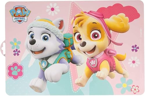 ALMACENESADAN, 3678; Paw Patrol Sky Tischset; wiederverwendbar; Nicht bpa; Maße 43 x 29 cm, Modell Sortiert von ALMACENESADAN