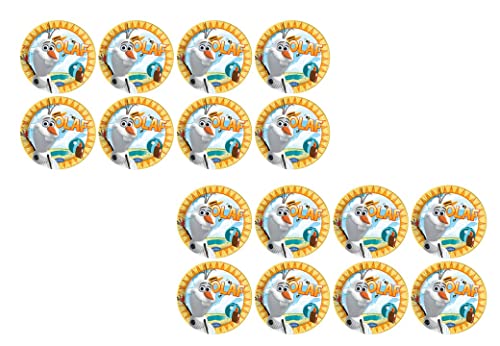 ALMACENESADAN, 4882 Disney Frozen Party-Set bestehend aus 16 Papptellern 23 cm, ideal für Partys und Geburtstage. ALMACENESADAN, 4882 Disney Frozen Party-Set bestehend aus 16 Papptellern 23 cm, ideal für Partys und Geburtstage. von ALMACENESADAN