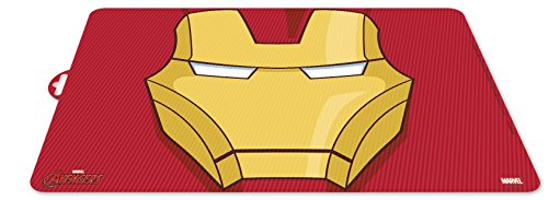 ALMACENESADAN 0404, Tischset Character Iron Man; Maße 43 x 29 cm; Produkt aus wiederverwendbarem Kunststoff; BPA-frei. von ALMACENESADAN