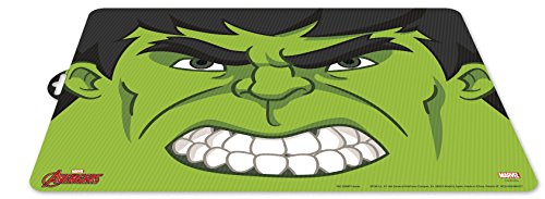 0405, Tischset Character Hulk; Maße 43 x 29 cm; Produkt aus wiederverwendbarem Kunststoff; BPA-frei. von ALMACENESADAN