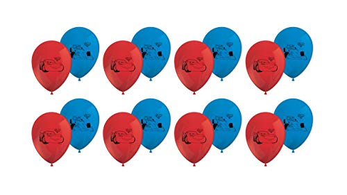 0673, Packung mit 16 Disney Cars Luftballons, für Partys und Geburtstage, ideal zum Dekorieren Ihrer Party. von ALMACENESADAN