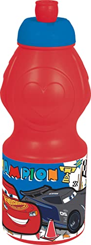 ALMACENESADAN 1074; Disney Cars Wasserflasche; Fassungsvermögen 400 ml; wiederverwendbar; BPA-frei; ideal für jeden Anlass ALMACENESADAN 1074; Disney Cars Wasserflasche; Fassungsvermögen 400 ml; wiederverwendbar; BPA-frei; ideal für jeden Anlass von ALMACENESADAN