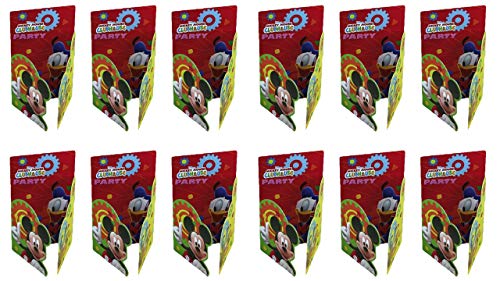 ALMACENESADAN 2493; 12er-Pack Disney Mickey Mouse Clubhouse; ideal für Partys und Geburtstage ALMACENESADAN 2493; 12er-Pack Disney Mickey Mouse Clubhouse; ideal für Partys und Geburtstage von ALMACENESADAN