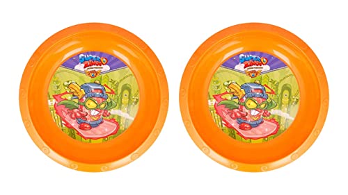 ALMACENESADAN 4732 Superzing-Set bestehend aus 2 wiederverwendbaren Schalen für Geburtstag, Snacks oder den täglichen Gebrauch, Durchmesser 16,7 cm, wiederverwendbar, BPA-frei ALMACENESADAN 4732 Superzing-Set bestehend aus 2 wiederverwendbaren Schalen für Geburtstag, Snacks oder den täglichen Gebrauch, Durchmesser 16,7 cm, wiederverwendbar, BPA-frei von ALMACENESADAN