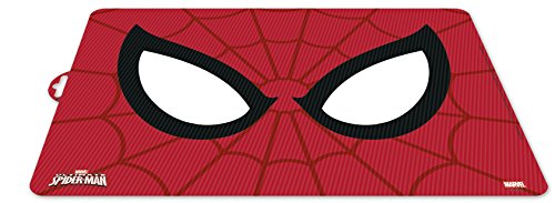 0406, Tischset Character Marvel Spiderman; Maße 43 x 29 cm; Produkt aus wiederverwendbarem Kunststoff; BPA-frei. von ALMACENESADAN