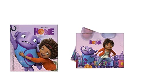 ALMACENESADAN 8435510347567 4756 Disney Home Party-Set, bestehend aus Tischdecke 120 x 180 cm und 20 Papierservietten 33 x 33 cm von ALMACENESADAN
