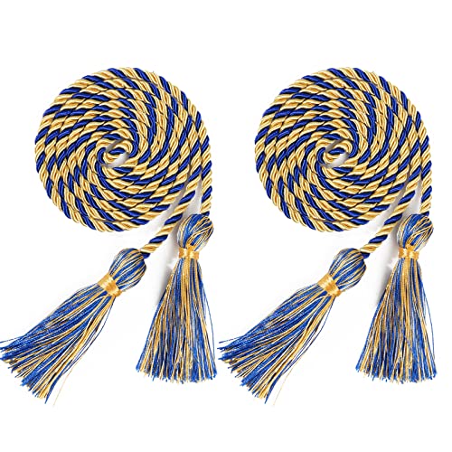 Graduation Honor Cord 172,7 cm RoyalGold, 2 Stück von ALMHH