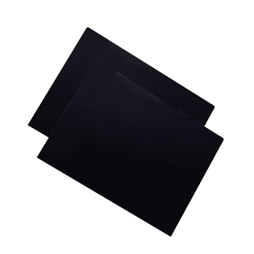 A3 Portfolio-Buchordner, Sichtbuch, 2-teiliger Sichtbuch-Projektordner mit 40 Taschen, individuelle Präsentationsmappen/Blau(Black) von ALMLNLL