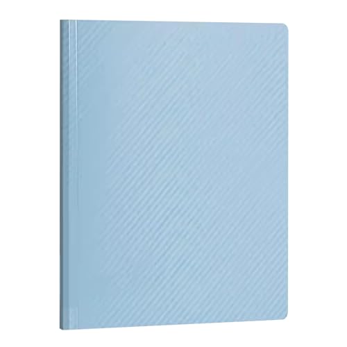 A4 Präsentationsmappe, Aktenordner mit 40 Hüllen, Sichtmappen/Blau(Blue) von ALMLNLL