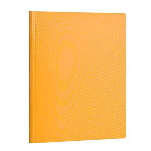 A4 Präsentationsmappe, Aktenordner mit 40 Hüllen, Sichtmappen/Blau(Yellow) von ALMLNLL