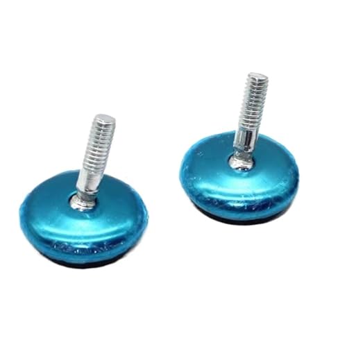 ALMLNLL Nivellierfüße, M6 M8 Edelstahl verstellbare Polster Möbelbeine Anti-Rutsch-Basis Bürostuhl Tisch(28xM6x18mm) von ALMLNLL