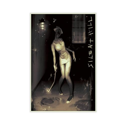 ALNILA Silent Hill 3 Leinwand-Poster, Wandkunst, Dekordruck, Bild, Gemälde für Wohnzimmer, Schlafzimmer, Dekoration, ungerahmt, 30 x 45 cm ALNILA Silent Hill 3 Leinwand-Poster, Wandkunst, Dekordruck, Bild, Gemälde für Wohnzimmer, Schlafzimmer, Dekoration, ungerahmt, 30 x 45 cm von ALNILA
