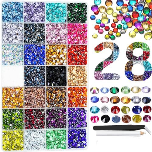 22000pcs Harz Strass für die Herstellung, strasssteine bunt gemischte 3mm 4mm Flatback Bedazzler Kit, Nicht-Hotfix SS10 SS16 rhinestones regenbogen für DIY Nägel Dekoration 22000pcs Harz Strass für die Herstellung, strasssteine bunt gemischte 3mm 4mm Flatback Bedazzler Kit, Nicht-Hotfix SS10 SS16 rhinestones regenbogen für DIY Nägel Dekoration von ALOCIAM