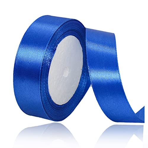 Geschenkband Blau 20mm Breit, 23 Meters Satinband Royalblau Geschenkbänder Stoff Schleifenband Dekoband zum Geschenkverpackung, Bastelarbeiten, Geburtstag und Hochzeitsdekoration Geschenkband Blau 20mm Breit, 23 Meters Satinband Royalblau Geschenkbänder Stoff Schleifenband Dekoband zum Geschenkverpackung, Bastelarbeiten, Geburtstag und Hochzeitsdekoration von ALOHOVME