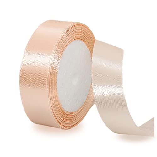 Geschenkband Champagner Rosa 20mm Breit, 23 Meters Satinband Champagner Rosa Geschenkbänder Stoff Schleifenband Dekoband zum Geschenkverpackung, Bastelarbeiten, Geburtstag und Hochzeitsdekor Geschenkband Champagner Rosa 20mm Breit, 23 Meters Satinband Champagner Rosa Geschenkbänder Stoff Schleifenband Dekoband zum Geschenkverpackung, Bastelarbeiten, Geburtstag und Hochzeitsdekor von ALOHOVME