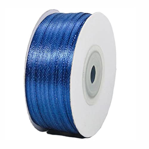 Geschenkband Dunkelblau 3mm Breit, 91 Meters Satinband Marineblau Geschenkbänder Stoff Schleifenband Dekoband zum Geschenkverpackung, Bastelarbeiten, Geburtstag und Hochzeitsdekoration Geschenkband Dunkelblau 3mm Breit, 91 Meters Satinband Marineblau Geschenkbänder Stoff Schleifenband Dekoband zum Geschenkverpackung, Bastelarbeiten, Geburtstag und Hochzeitsdekoration von ALOHOVME