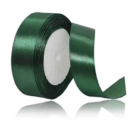 Geschenkband Dunkelgrün 20mm Breit, 23 Meters Satinband Weihnachtsgrün Geschenkbänder Stoff Schleifenband Dekoband zum Geschenkverpackung, Bastelarbeiten, Geburtstag und Hochzeitsdekoration Geschenkband Dunkelgrün 20mm Breit, 23 Meters Satinband Weihnachtsgrün Geschenkbänder Stoff Schleifenband Dekoband zum Geschenkverpackung, Bastelarbeiten, Geburtstag und Hochzeitsdekoration von ALOHOVME