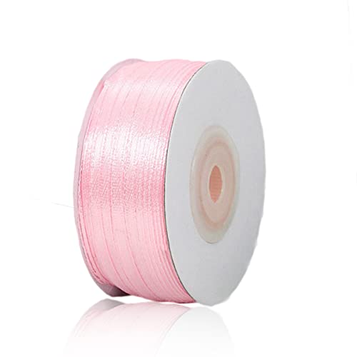 Geschenkband Hellrosa 3mm Breit, 91 Meters Satinband Hellrosa Geschenkbänder Stoff Schleifenband Dekoband zum Geschenkverpackung, Bastelarbeiten, Geburtstag und Hochzeitsdekoration Geschenkband Hellrosa 3mm Breit, 91 Meters Satinband Hellrosa Geschenkbänder Stoff Schleifenband Dekoband zum Geschenkverpackung, Bastelarbeiten, Geburtstag und Hochzeitsdekoration von ALOHOVME