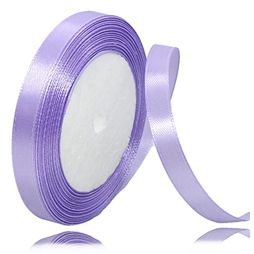 Geschenkband Hellviolett 10mm Breit, 23 Meters Satinband Helles Lila Geschenkbänder Stoff Schleifenband Dekoband zum Geschenkverpackung, Bastelarbeiten, Geburtstag und Hochzeitsdekoration Geschenkband Hellviolett 10mm Breit, 23 Meters Satinband Helles Lila Geschenkbänder Stoff Schleifenband Dekoband zum Geschenkverpackung, Bastelarbeiten, Geburtstag und Hochzeitsdekoration von ALOHOVME