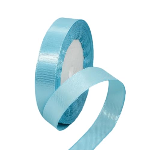 Geschenkband Himmelblau 15mm Breit, 23 Meters Satinband Himmelblau Geschenkbänder Stoff Schleifenband Dekoband zum Geschenkverpackung, Bastelarbeiten, Geburtstag und Hochzeitsdekoration Geschenkband Himmelblau 15mm Breit, 23 Meters Satinband Himmelblau Geschenkbänder Stoff Schleifenband Dekoband zum Geschenkverpackung, Bastelarbeiten, Geburtstag und Hochzeitsdekoration von ALOHOVME