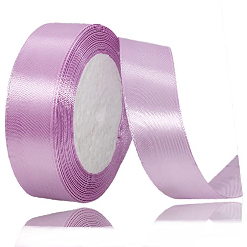 Geschenkband Lavendel 20mm Breit, 23 Meters Satinband Champagner Rosa Geschenkbänder Stoff Schleifenband Dekoband zum Geschenkverpackung, Bastelarbeiten, Geburtstag und Hochzeitsdekoration Geschenkband Lavendel 20mm Breit, 23 Meters Satinband Champagner Rosa Geschenkbänder Stoff Schleifenband Dekoband zum Geschenkverpackung, Bastelarbeiten, Geburtstag und Hochzeitsdekoration von ALOHOVME