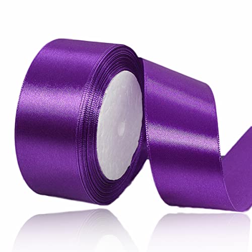 Geschenkband Lila 40mm Breit, 23 Meters Satinband Lila Geschenkbänder Stoff Schleifenband Dekoband zum Geschenkverpackung, Bastelarbeiten, Geburtstag und Hochzeitsdekoration Geschenkband Lila 40mm Breit, 23 Meters Satinband Lila Geschenkbänder Stoff Schleifenband Dekoband zum Geschenkverpackung, Bastelarbeiten, Geburtstag und Hochzeitsdekoration von ALOHOVME