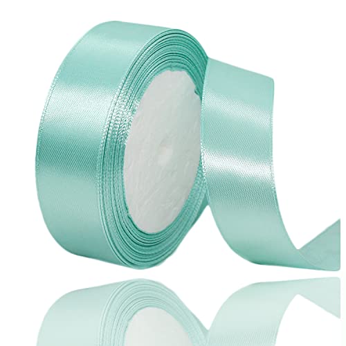 Geschenkband Minzgrün 20mm Breit, 23 Meters Satinband Mintgrün Geschenkbänder Stoff Schleifenband Dekoband zum Geschenkverpackung, Bastelarbeiten, Geburtstag und Hochzeitsdekoration Geschenkband Minzgrün 20mm Breit, 23 Meters Satinband Mintgrün Geschenkbänder Stoff Schleifenband Dekoband zum Geschenkverpackung, Bastelarbeiten, Geburtstag und Hochzeitsdekoration von ALOHOVME