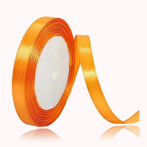 Geschenkband Orange 10mm Breit, 23 Meters Satinband Orange Geschenkbänder Stoff Schleifenband Dekoband zum Geschenkverpackung, Bastelarbeiten, Geburtstag und Hochzeitsdekoration Geschenkband Orange 10mm Breit, 23 Meters Satinband Orange Geschenkbänder Stoff Schleifenband Dekoband zum Geschenkverpackung, Bastelarbeiten, Geburtstag und Hochzeitsdekoration von ALOHOVME