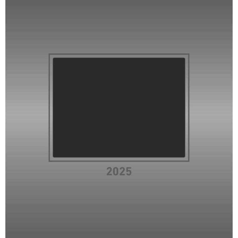 Alpha Edition - Foto-Bastelkalender Silber 2025, 21X22cm, Do It Yourself Kalender Mit Seiten Aus Hochwertigem Bastelkarton, Gestaltbares Titelblatt Un von ALPHA