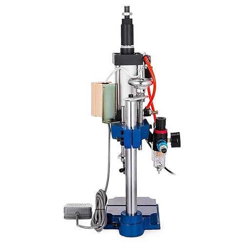 ALSUP Pneumatische Stanzmaschine 440LB/200KG Druck, Desktop Stanzmaschine, Zylinderhub Pneumatische Presse 0.4-0.7 Mpa Betriebsdruck ALSUP Pneumatische Stanzmaschine 440LB/200KG Druck, Desktop Stanzmaschine, Zylinderhub Pneumatische Presse 0.4-0.7 Mpa Betriebsdruck von ALSUP