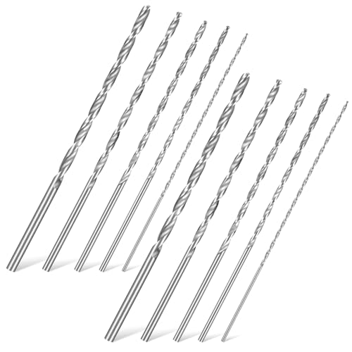 ALTcompluser 10 Stück Extra Lange Holzbohrer Bohrer Set 2 mm, 3 mm, 3,5 mm,4 mm, 5 mm Holzbohrer HSS Spiralbohrer zum Bohren für Die Holzbearbeitung Manuelle ALTcompluser 10 Stück Extra Lange Holzbohrer Bohrer Set 2 mm, 3 mm, 3,5 mm,4 mm, 5 mm Holzbohrer HSS Spiralbohrer zum Bohren für Die Holzbearbeitung Manuelle von ALTcompluser