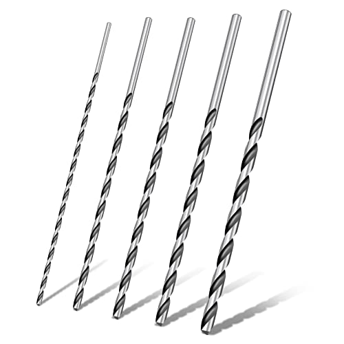ALTcompluser 5pcs Extra Lange Holzbohrer Bohrer Set 2 mm, 3 mm, 3,5 mm,4 mm, 5 mm Holzbohrer HSS Spiralbohrer zum Bohren für Die Holzbearbeitung Manuelle ALTcompluser 5pcs Extra Lange Holzbohrer Bohrer Set 2 mm, 3 mm, 3,5 mm,4 mm, 5 mm Holzbohrer HSS Spiralbohrer zum Bohren für Die Holzbearbeitung Manuelle von ALTcompluser