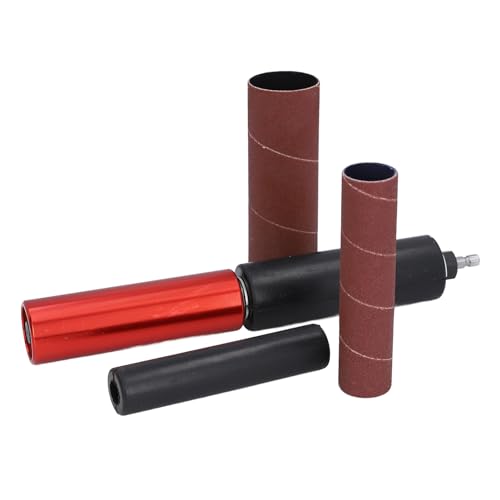 3/8 Zoll Spindel Schleiferadapter Aluminiumlegierung Bohrschleifkit für Holzmetallpolieren, Schleifen und Wiederauftrieb (DIY Projekte) von AMAKO