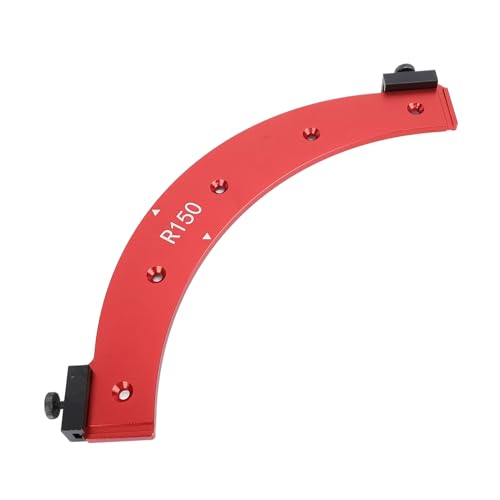 Aluminiumlegierung R150 Router Jig, Runde Eckvorlage für Holzbearbeitung Präzise Geschwungene Kantenhandbuch für DIY, Professional Aluminiumlegierung R150 Router Jig, Runde Eckvorlage für Holzbearbeitung Präzise Geschwungene Kantenhandbuch für DIY, Professional von AMAKO