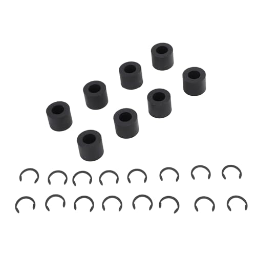 Ersatzgummi Rollen 3 8 Stück TPU Manganstahl Anti Rutsch Gummiräder mit 16 Befestigungsringen für präzises Schneiden und reibungslosen Materialtransport Ersatzgummi Rollen 3 8 Stück TPU Manganstahl Anti Rutsch Gummiräder mit 16 Befestigungsringen für präzises Schneiden und reibungslosen Materialtransport von AMAKO