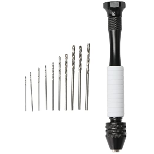 Handbohrersatz mit Verschiedenen Teilen für Holz, Kunststoff und Gummi, Kompakte 11Pcs Bohrer für DIY Projekte und Handwerk Handbohrersatz mit Verschiedenen Teilen für Holz, Kunststoff und Gummi, Kompakte 11Pcs Bohrer für DIY Projekte und Handwerk von AMAKO